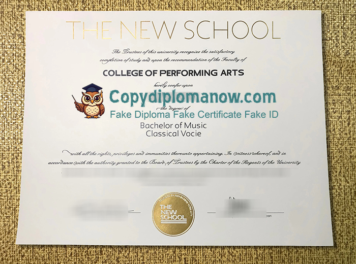 The New School Diploma