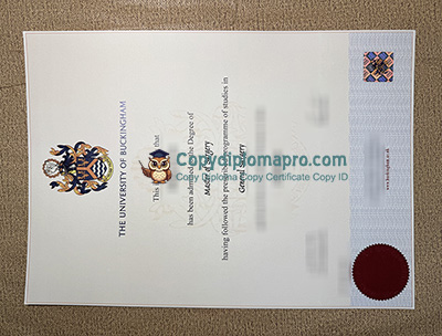 University of Buckingham Degree