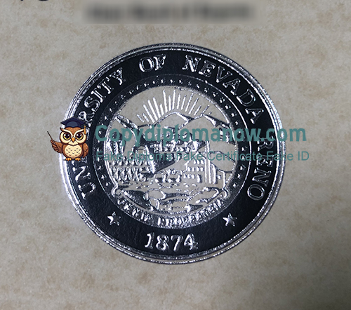 UNR Diploma seal