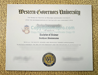 Western Governors University Diploma, WGU Diploma