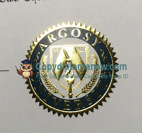 Argosy University Diploma seal