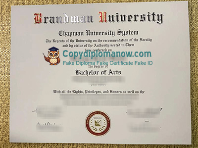 Brandman University Diploma