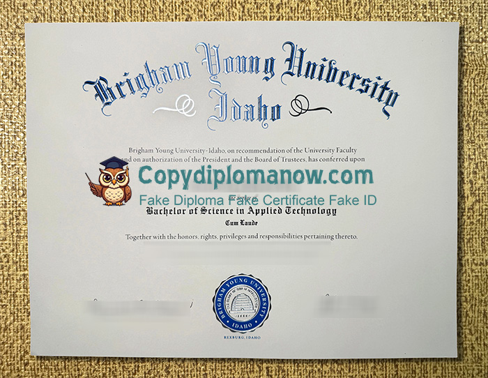BYU–Idaho Diploma, Brigham Young University–Idaho Diploma