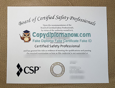 CSP Certificate