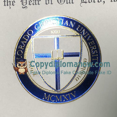 Colorado Christian University Diploma seal
