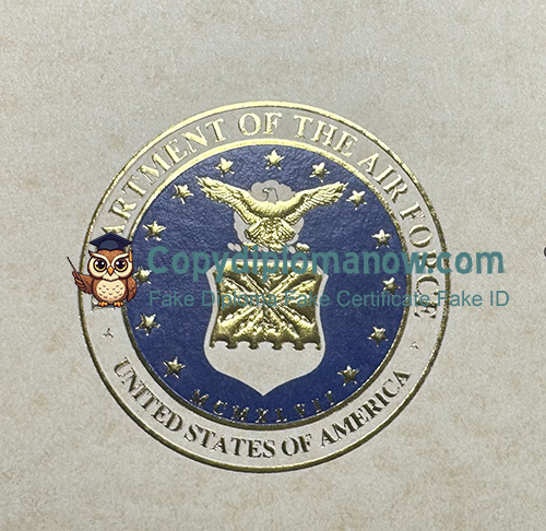 Community College of the Air Force Diploma seal