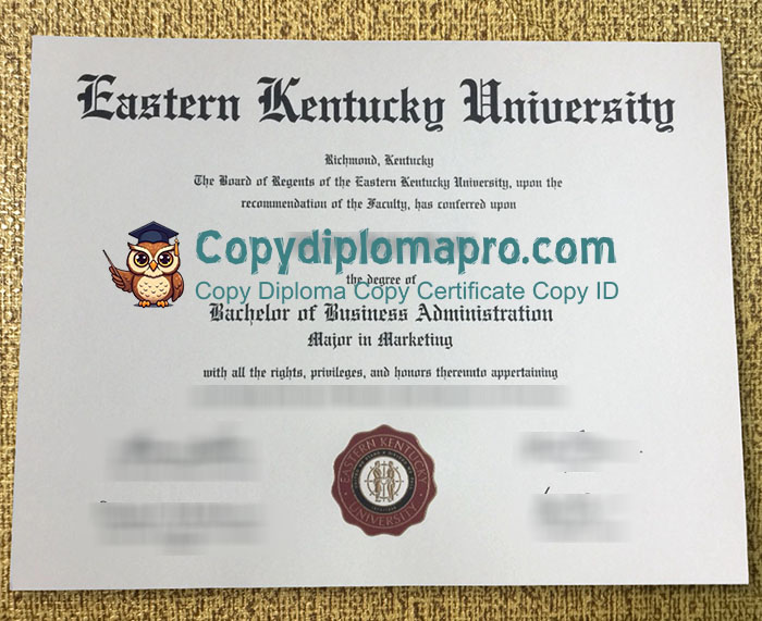 Eastern Kentucky University Diploma, EKU Diploma