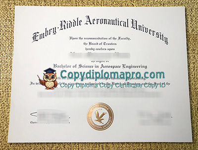 Embry–Riddle Aeronautical University Diploma
