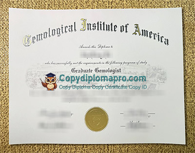 Gemological Institute of America Diploma