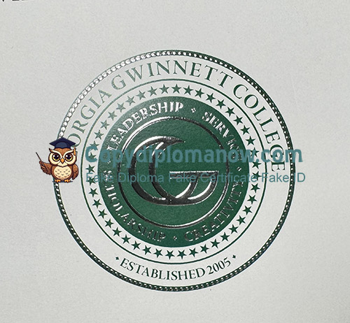 Georgia Gwinnett College Diploma seal