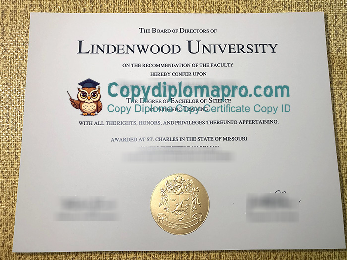 Lindenwood University Diploma