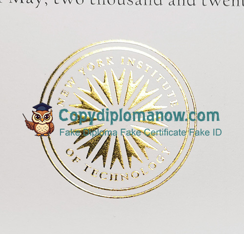 NYIT Diploma seal
