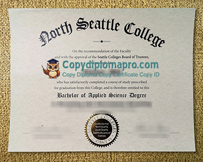 North Seattle College Diploma, NSC Diploma