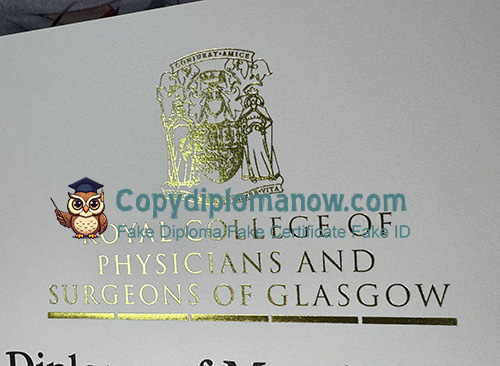 MRCS Diploma seal