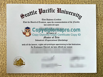 Seattle Pacific University Diploma