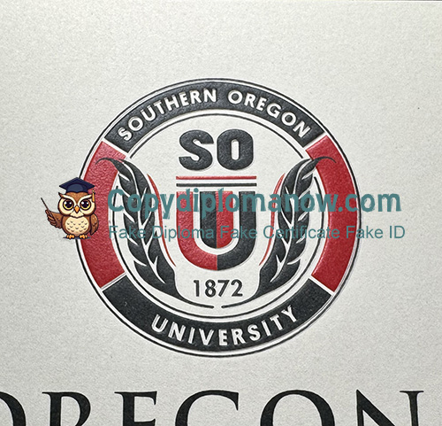 Southern Oregon University Diploma seal