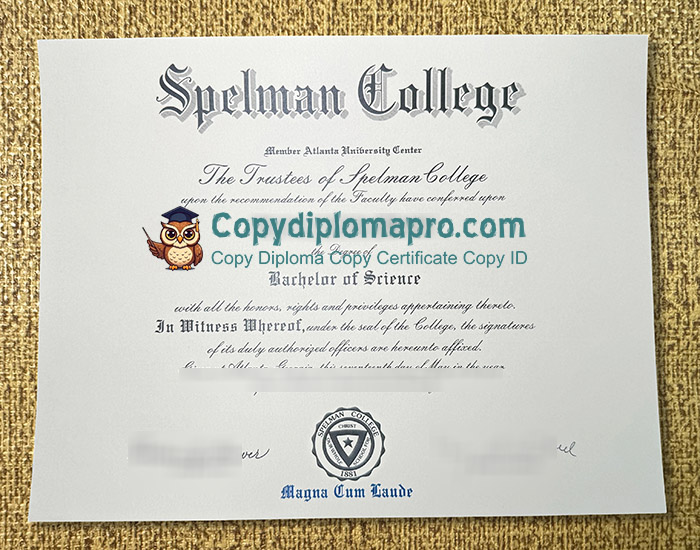 Spelman College Diploma