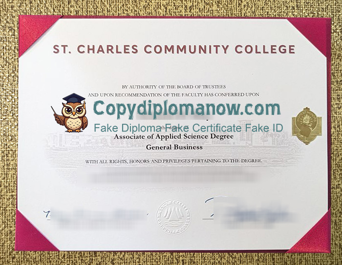 St. Charles Community College Diploma, SCC Diploma