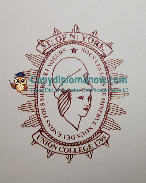 Union College Diploma seal