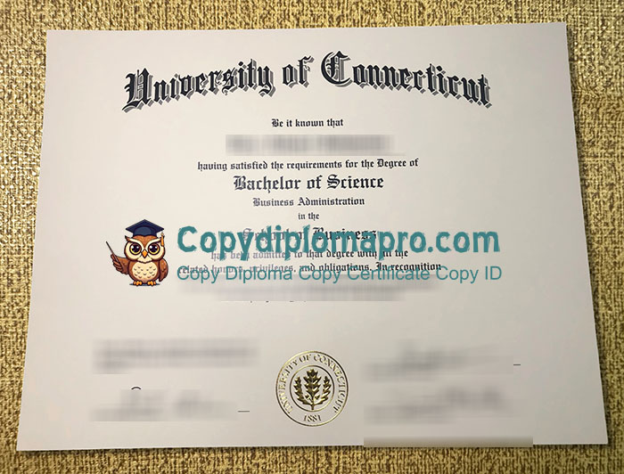 University of Connecticut Diploma, UConn Diploma