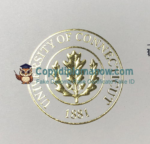 University of Connecticut Diploma seal