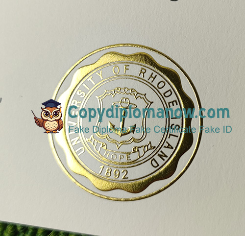 University of Rhode Island Diploma seal
