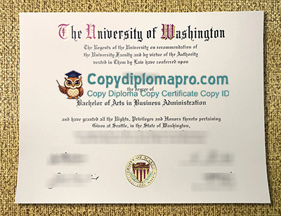 University of Washington Diploma