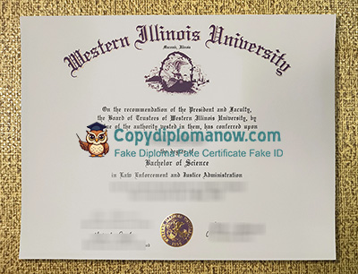 Western Illinois University Diploma, WIU Diploma