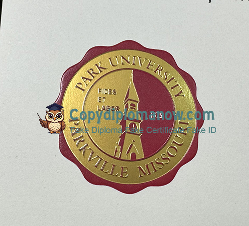 Park University Diploma seal
