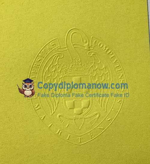 UCM Diploma seal