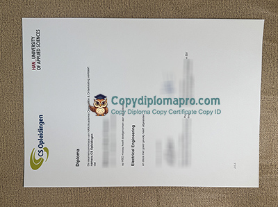 CS Opleidingen Diploma, HAN University of Applied Sciences Diploma