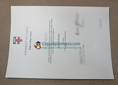 King's College London Degree, University of London Degree