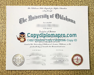 University of Oklahoma Diploma