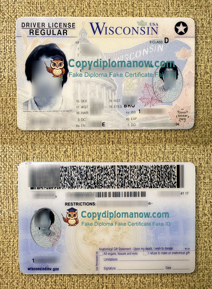 Wisconsin Driver License, Wisconsin ID