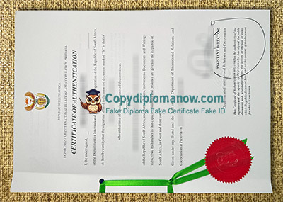 South Africa Certificate Authentication
