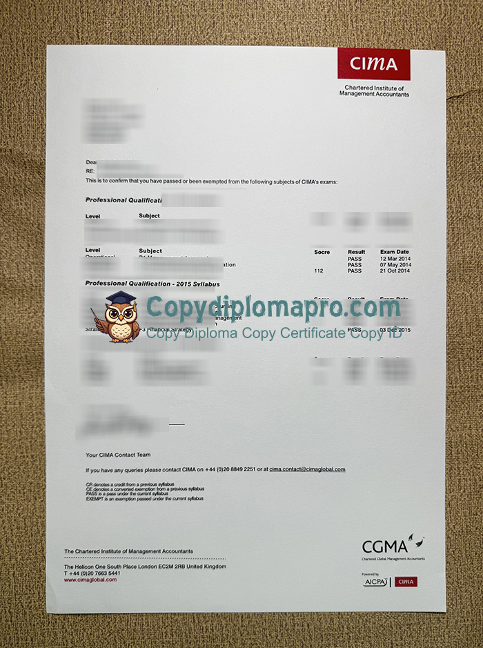 CIMA Transcript