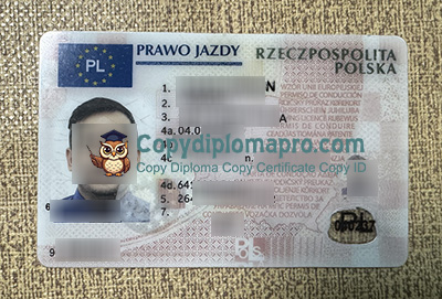 Prawo Jazdy Rzeczpospolita Polska, Driving License Republic of Poland