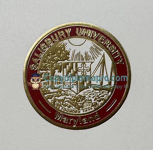 Salisbury University Diploma seal