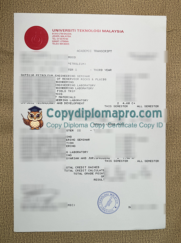Universiti teknologi malaysia Transcript
