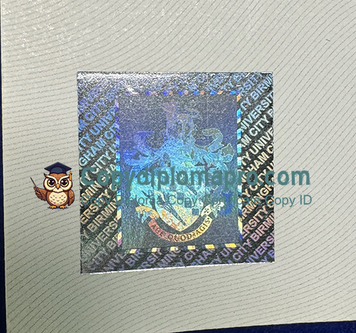 London South Bank University Degree Hologram Security