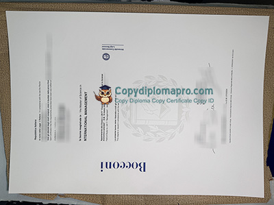 Bocconi University Diploma