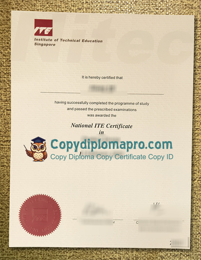 Institute of Technical Education Diploma, ITE Diploma