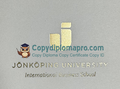 Jönköping University Degree Certificate