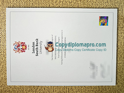 London South Bank University Degree