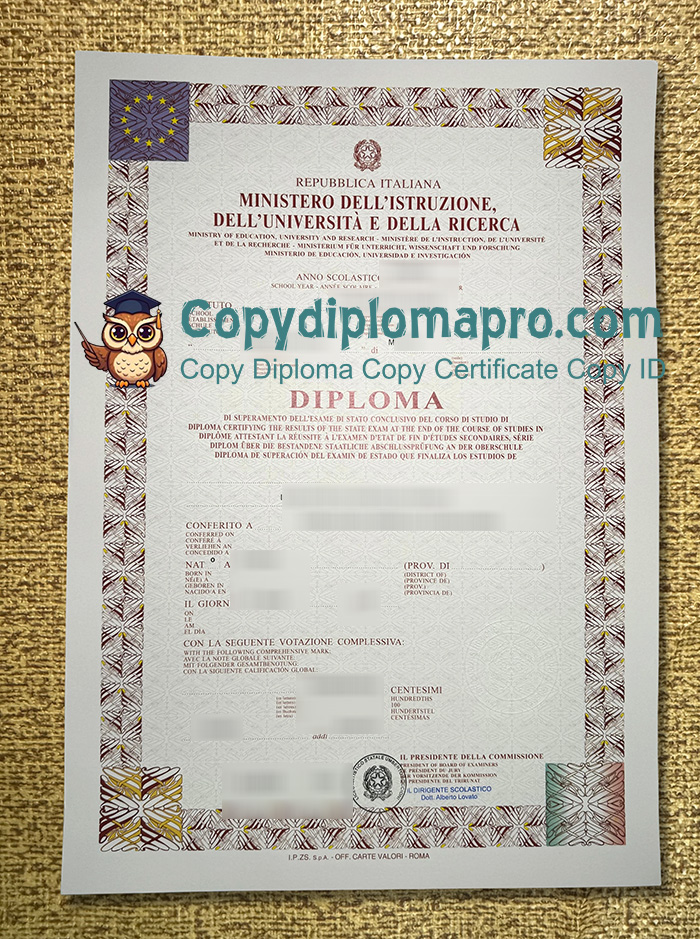 Liceo Artistico Statale Diploma