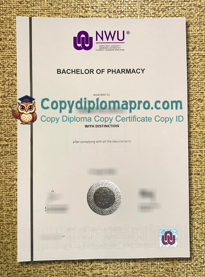 North-West University Diploma, NWU Diploma