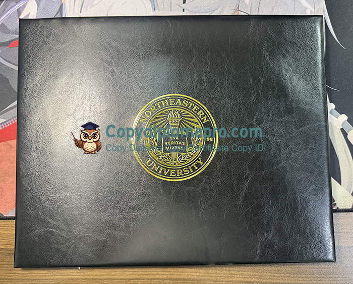 Northeastern University Diploma Cover