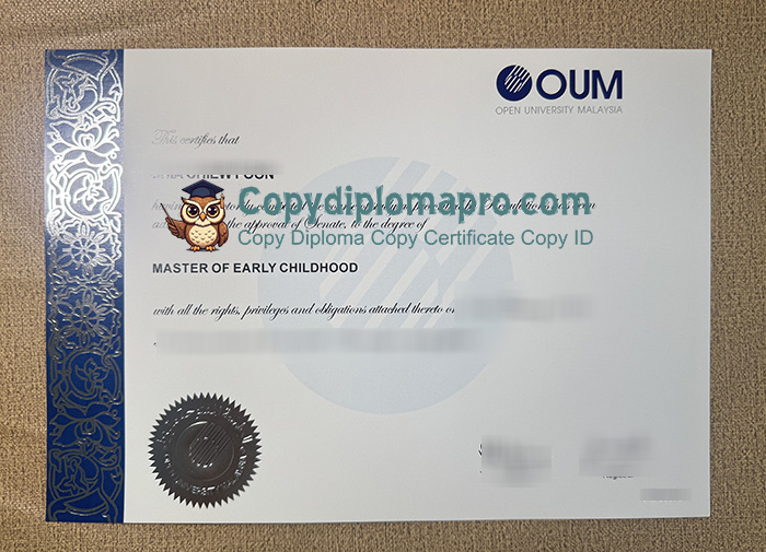 OUM Diploma, Open University Malaysia Diploma