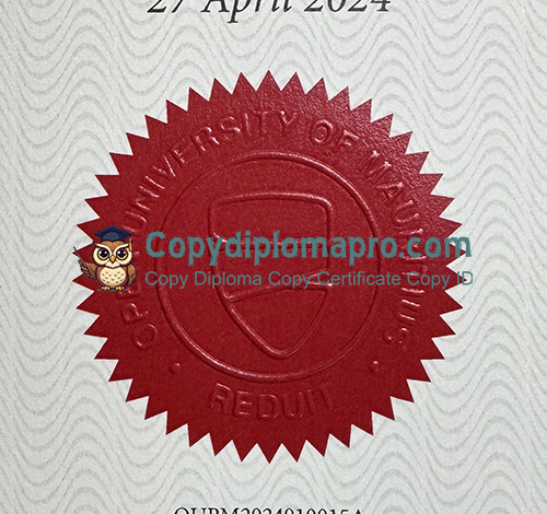 Open University of Mauritius Diploma seal