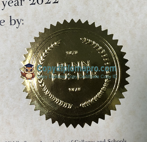 Penn Foster High School Diploma seal